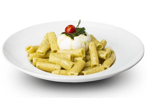 Rigatoni Buratta Pesto