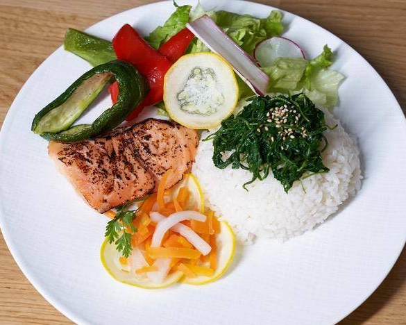 Bento saumon
