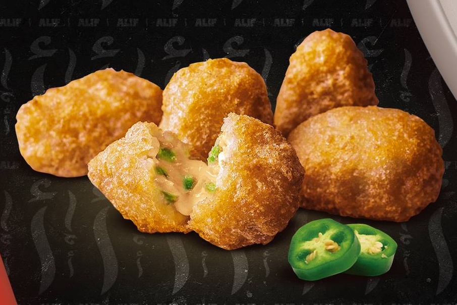Menu chilli cheese nuggets