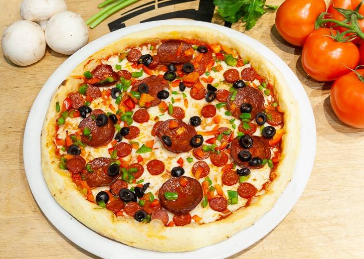 Pizza mexicaine