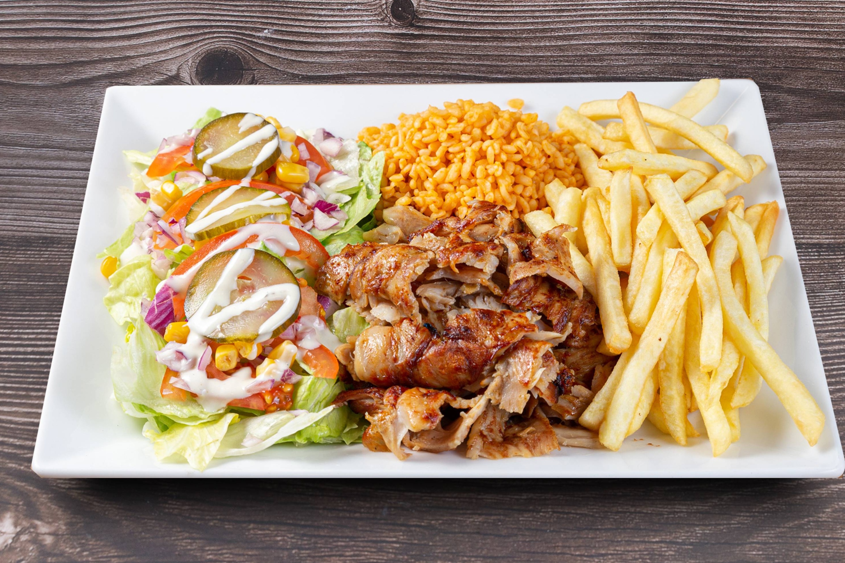 🥗Assiette kebab