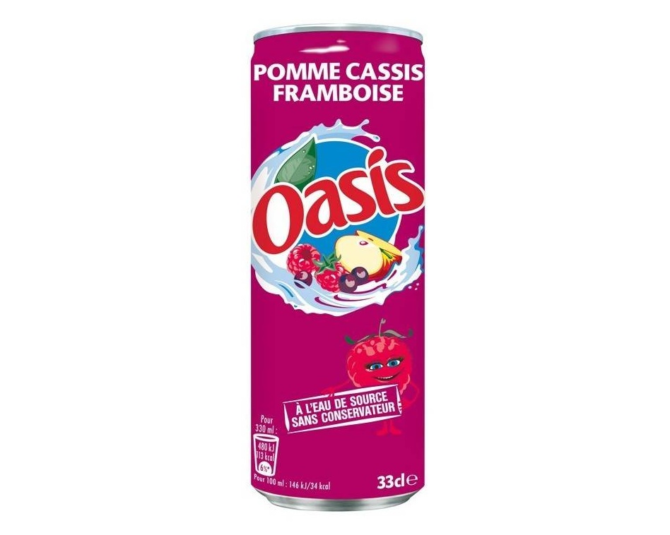 Oasis Pomme Cassis Framboise