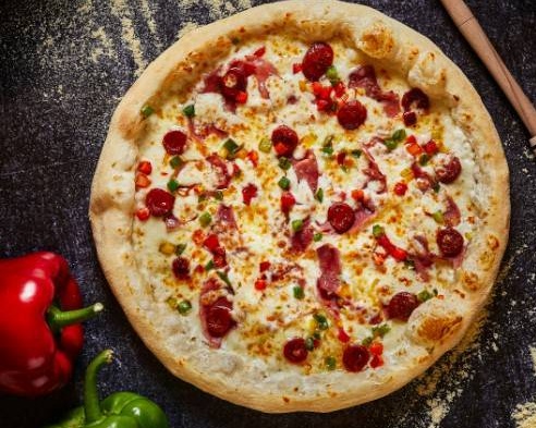 Pizza chèvre miel