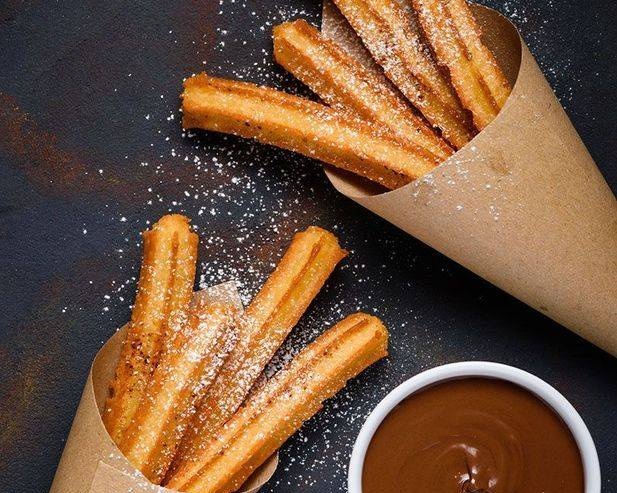Churros x12 + nutella