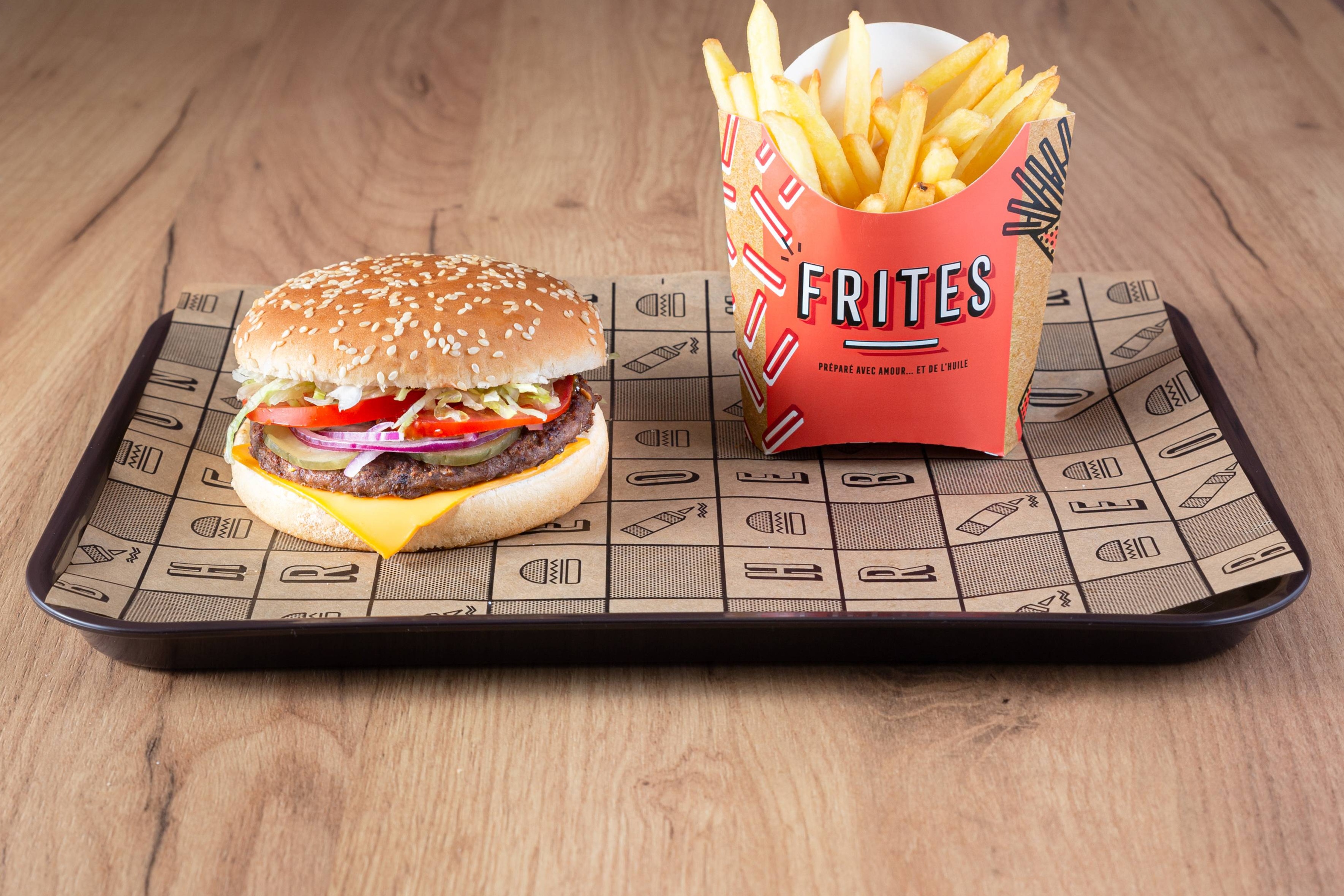 Menu B-woop 1 burger