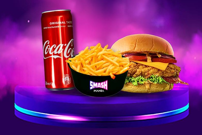 Menu Chicken Burger 🐓➕🍟➕🥤