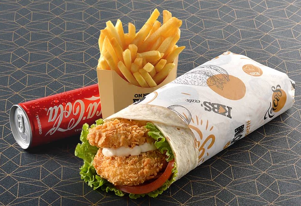 Menu wrap tenders