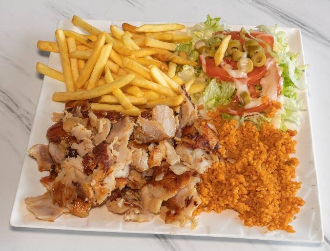 Menu assiette 1 viande