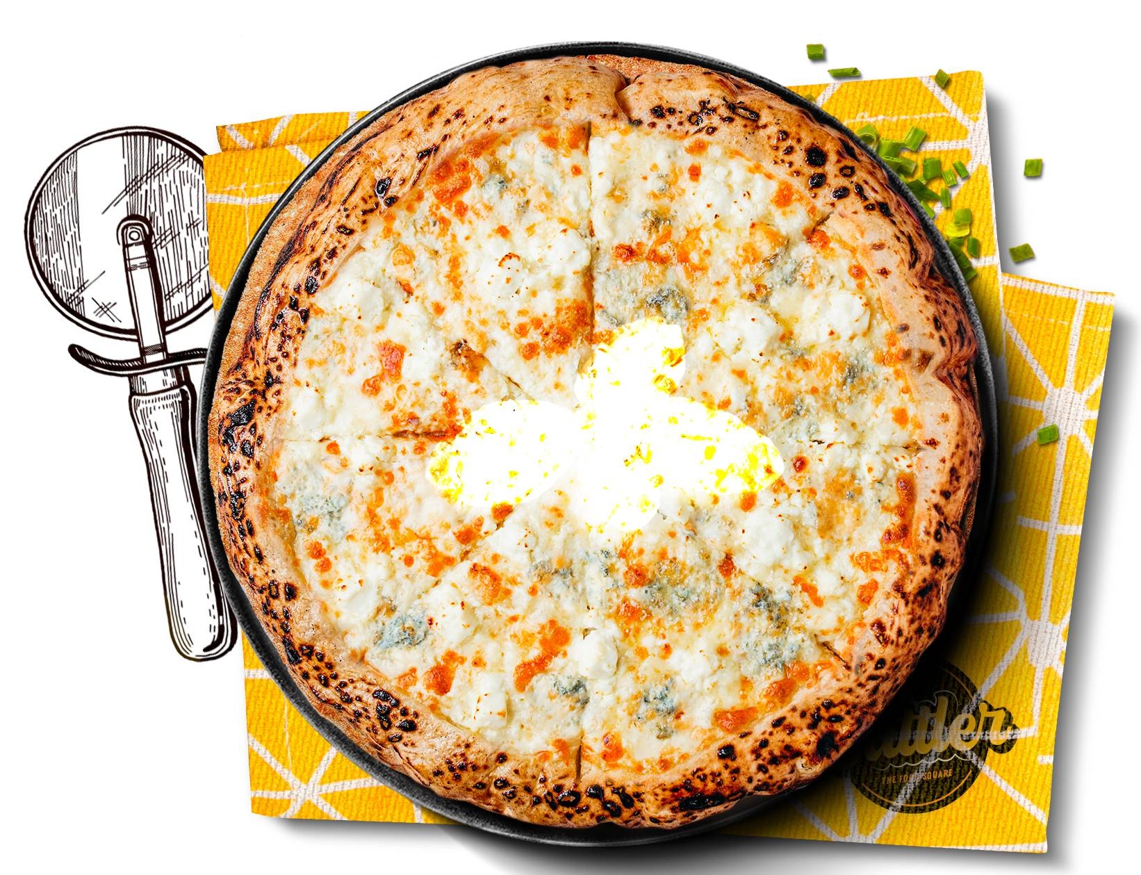 Pizza say cheese