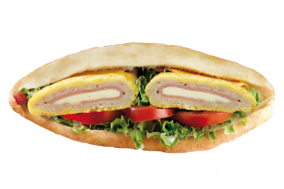 Sandwich cordon bleu