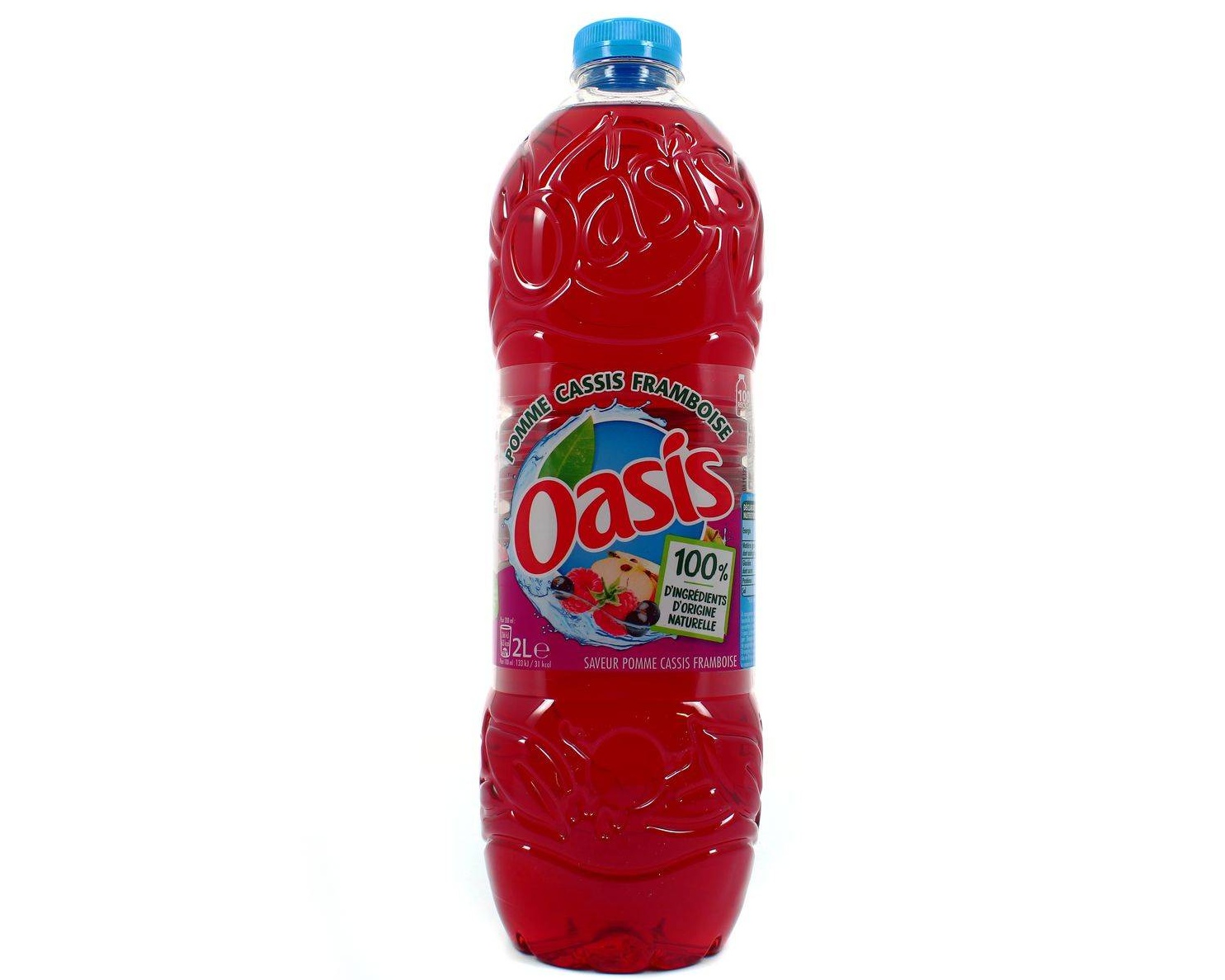 Oasis pomme cassis framboise 2 L