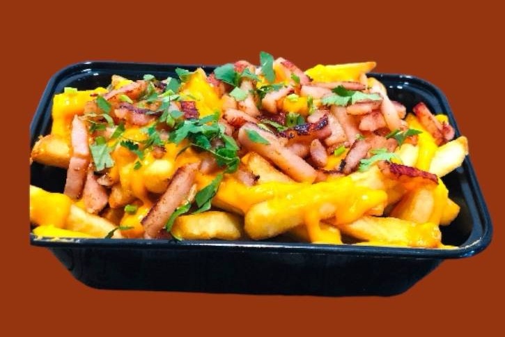 Frites Cheddar et lardons