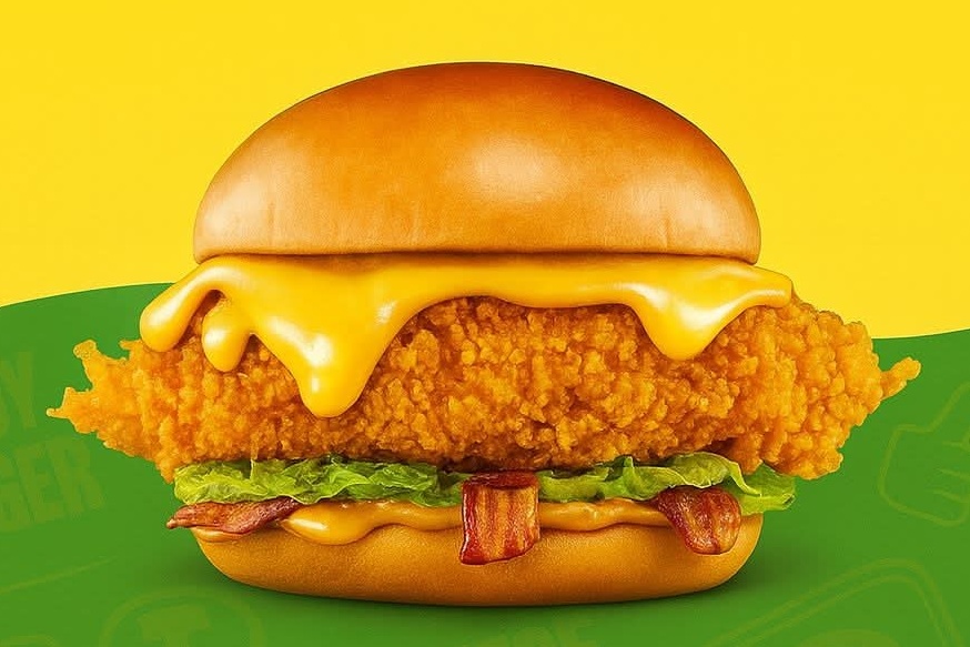 CHICKEN BURGER Grill 🧅