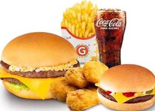 🍔🍔 G3 : 1 Big + 4 Nuggets ou Cheese