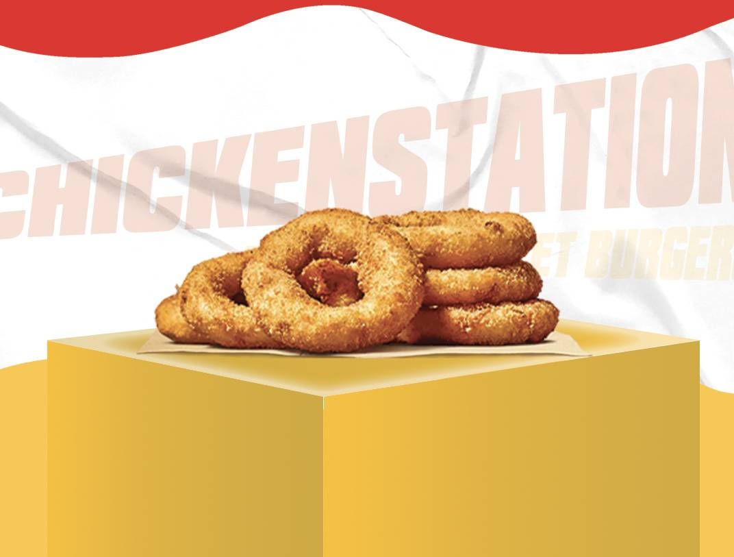 Onion rings x9
