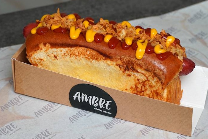 Roll dog ambré
