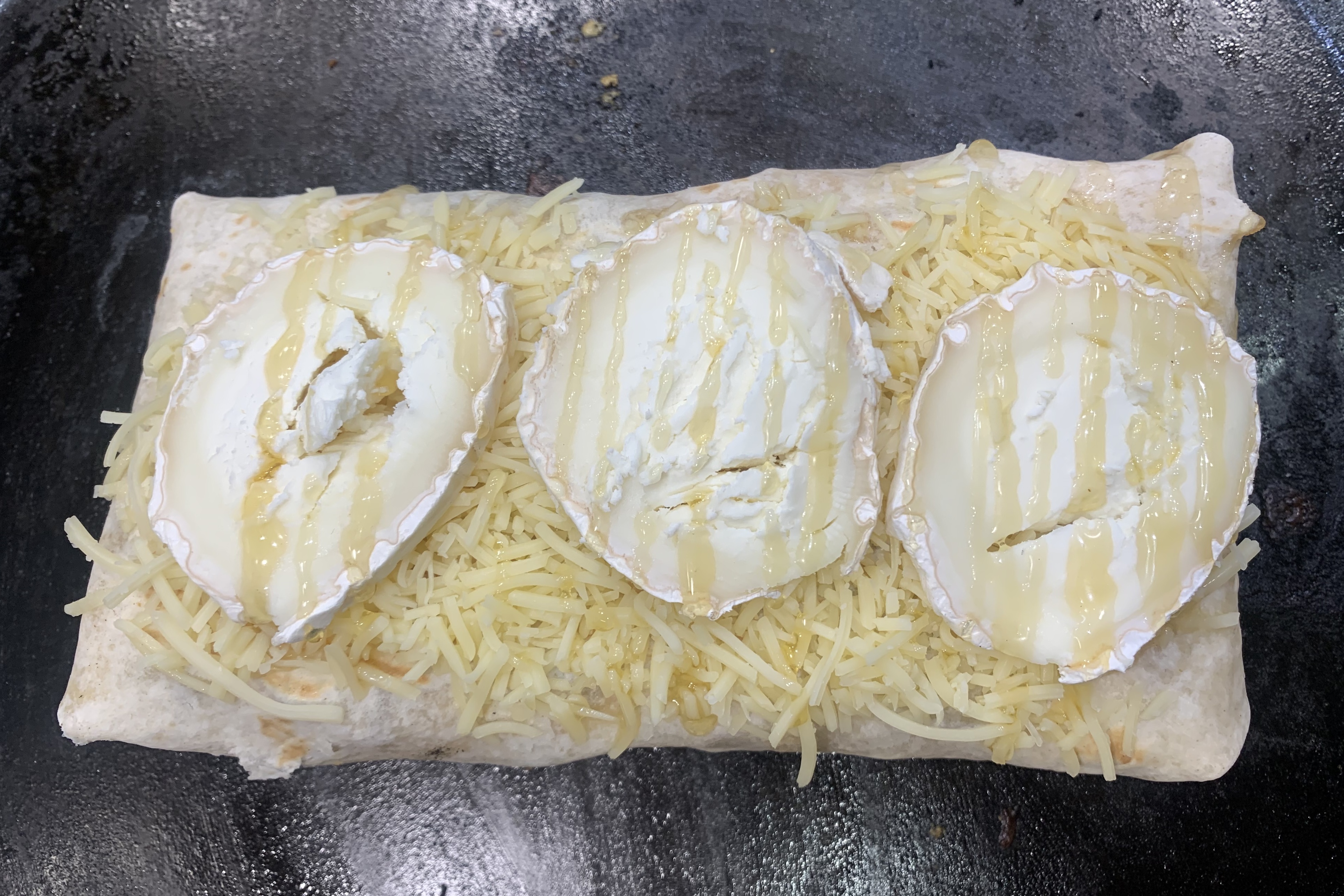 Tacos chèvre miel