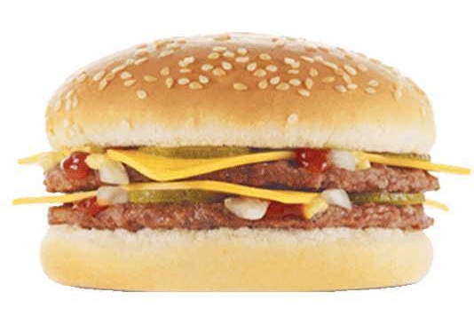 Double cheeseburger 
