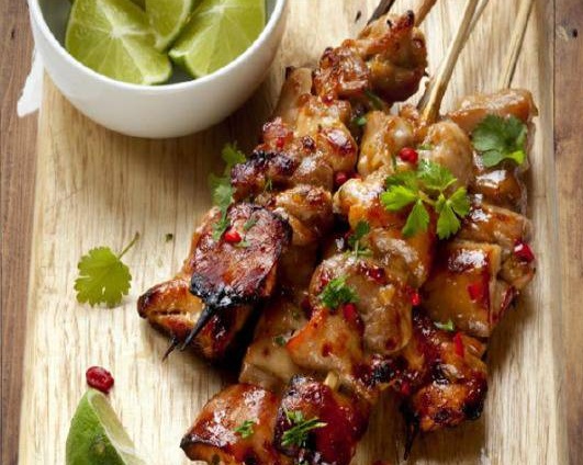 BROCHETTE DE POULET X 2