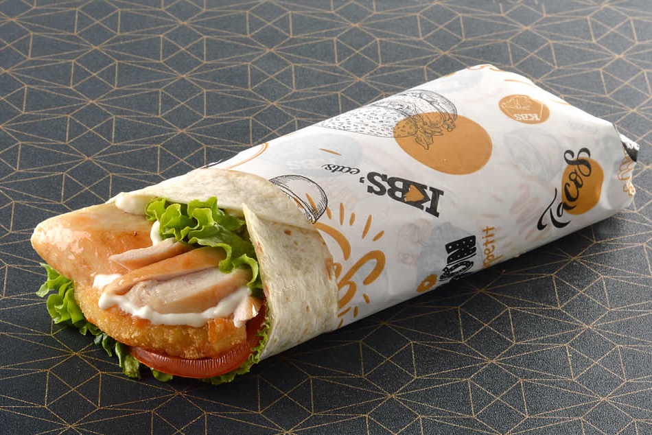 Wrap chicken