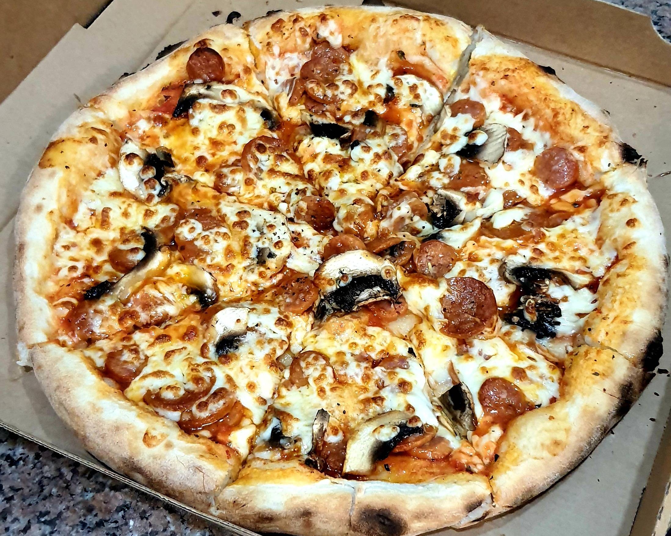 Pizza américaine