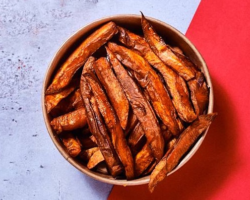 Frites patate douce
