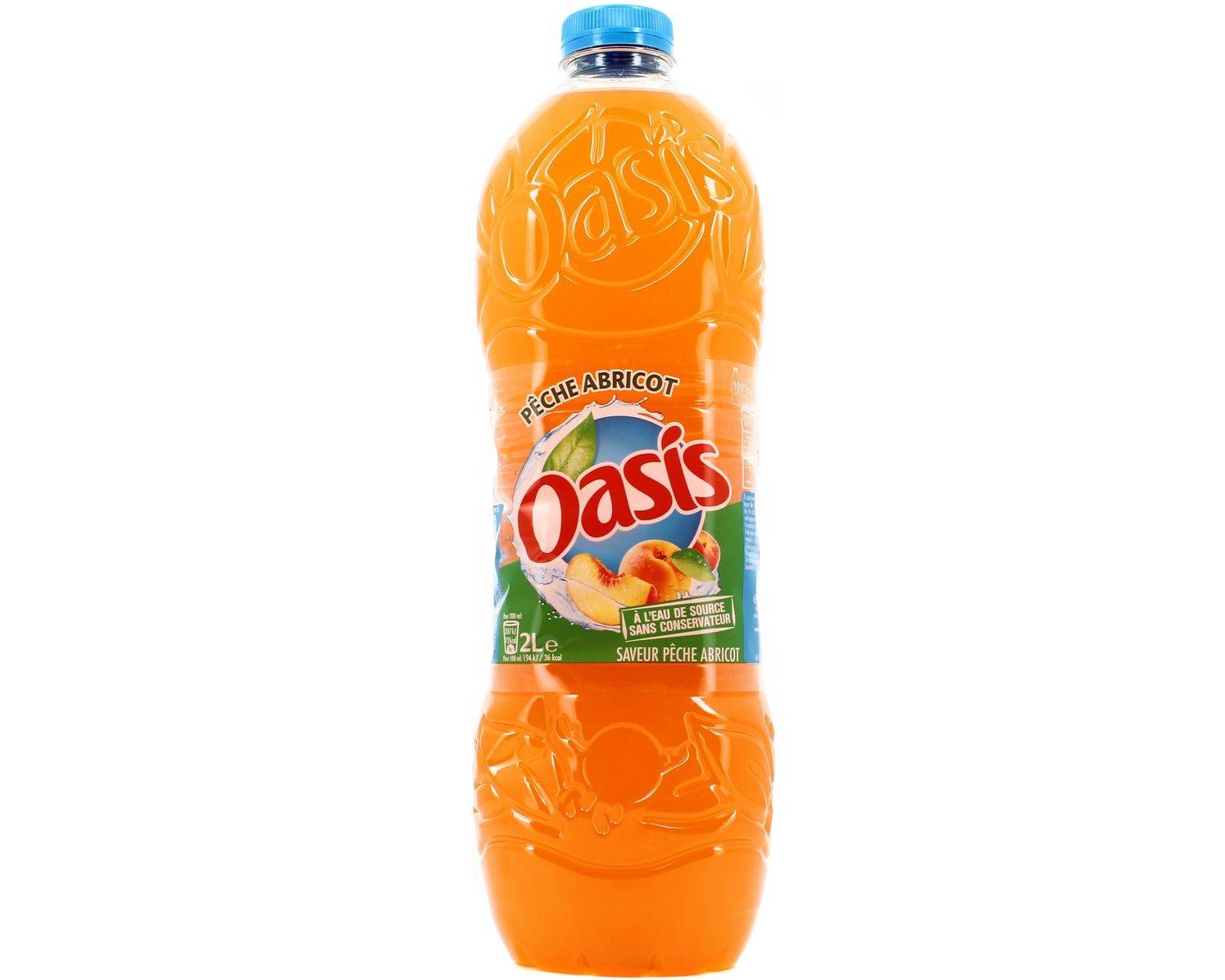 Oasis pêche abricot 2 L