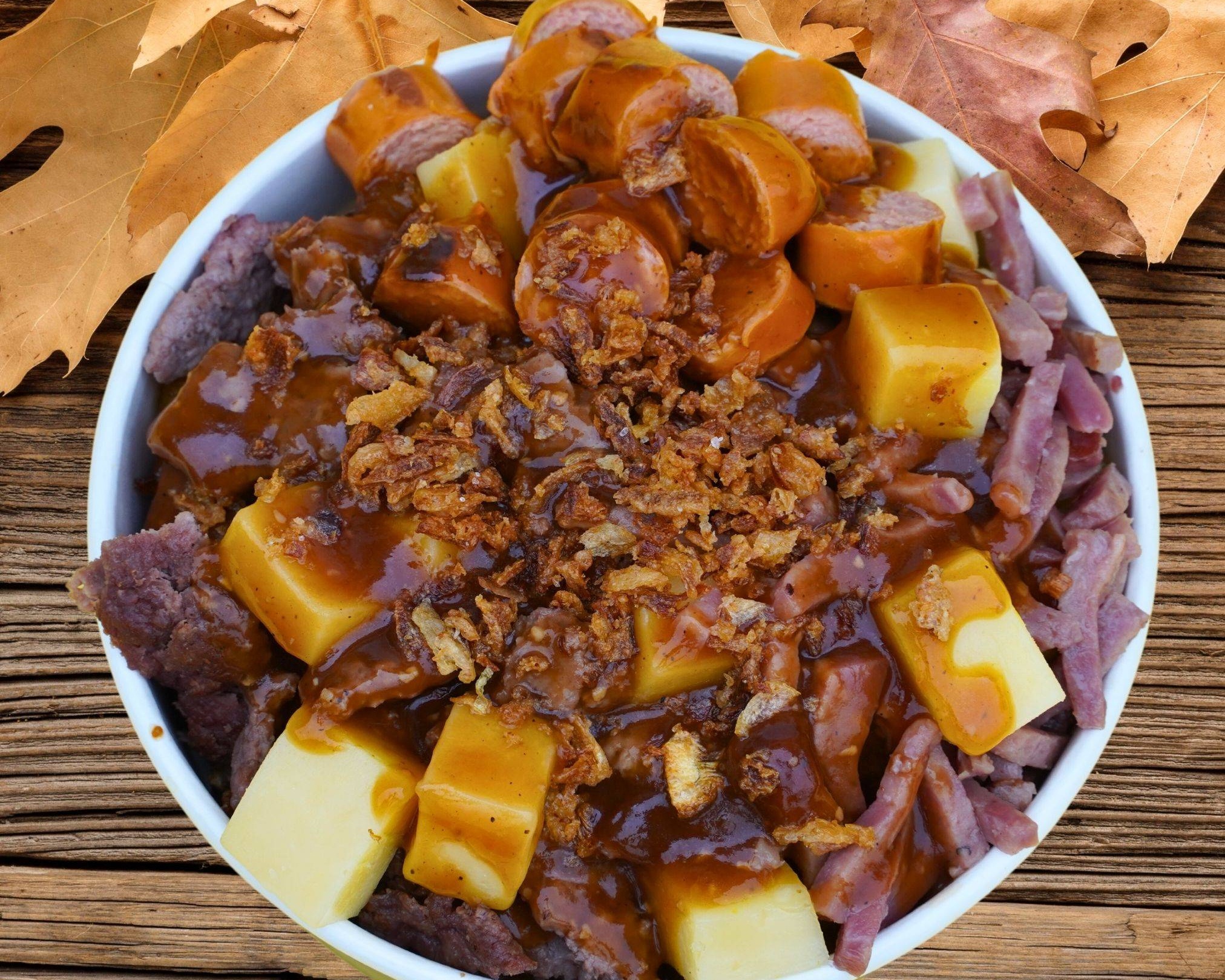 LA POUTINE LA GOURMANDISE 🍂🥔 😉