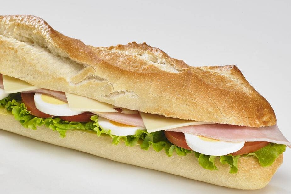 Sandwich crudités et fromages