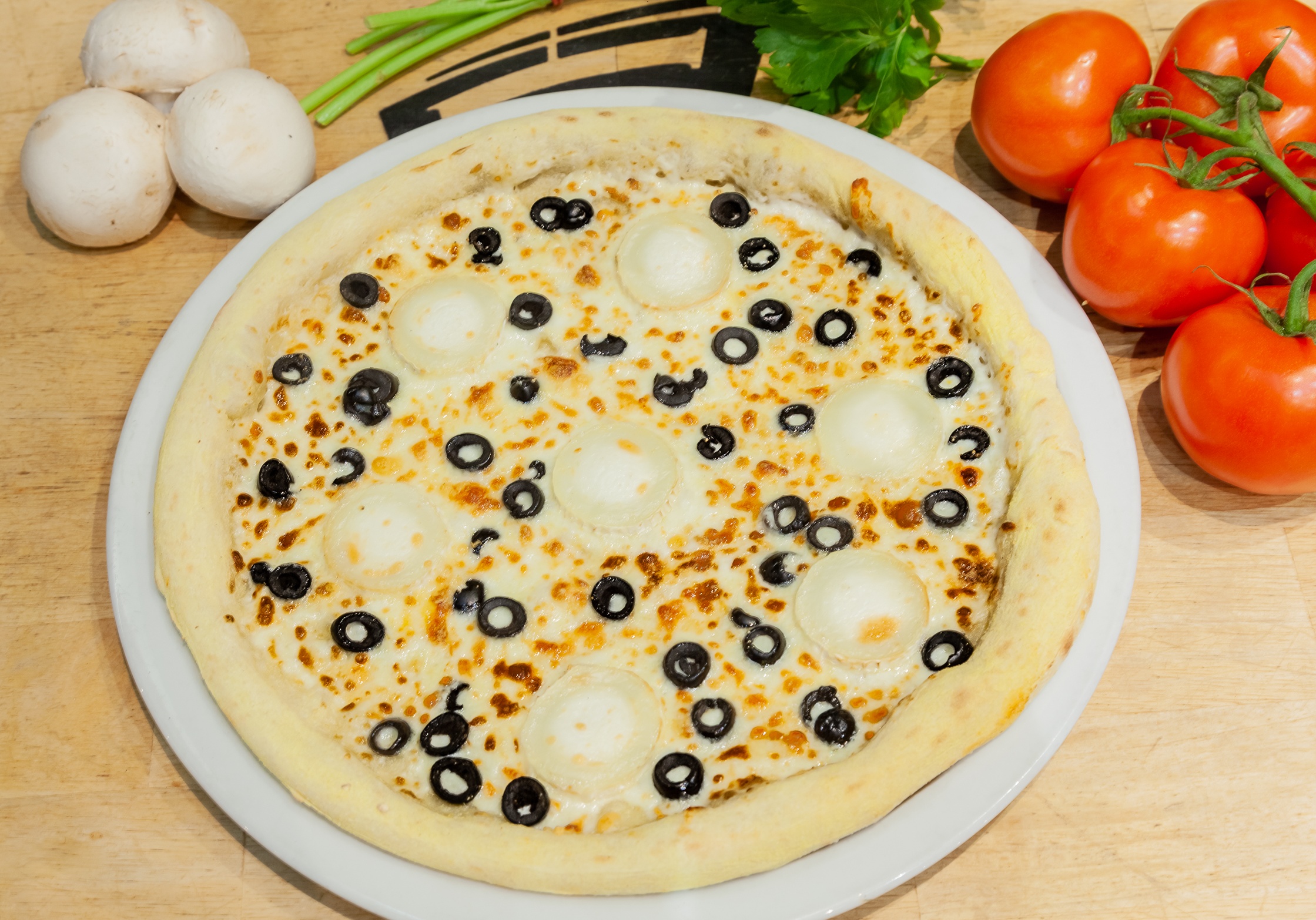 Pizza chèvre miel