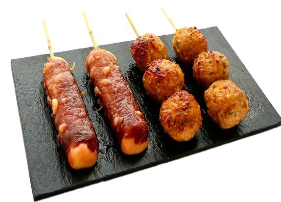 30. Menu brochettes