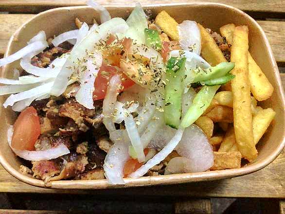 Gyros-Box Pommes