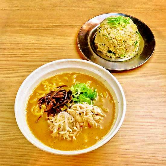 チャーハン＆辛いラーメンセット