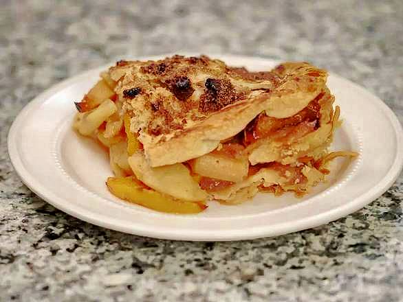 Apple Peach Cobbler