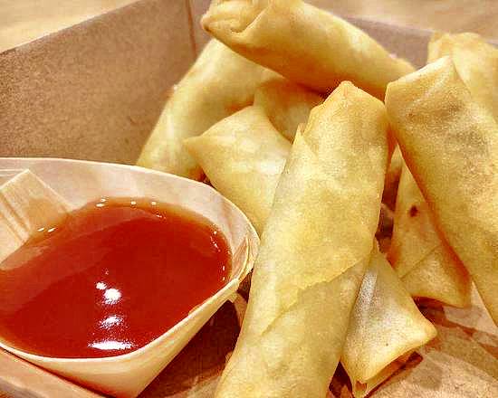 Deep Fried Mini Spring Rolls (V) (8 pcs)