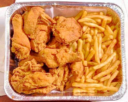Family Meal 4 with box of fries