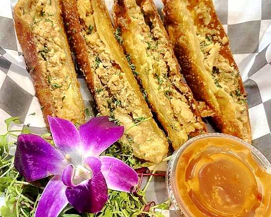 Chicken or Beef Philly Eggrolls