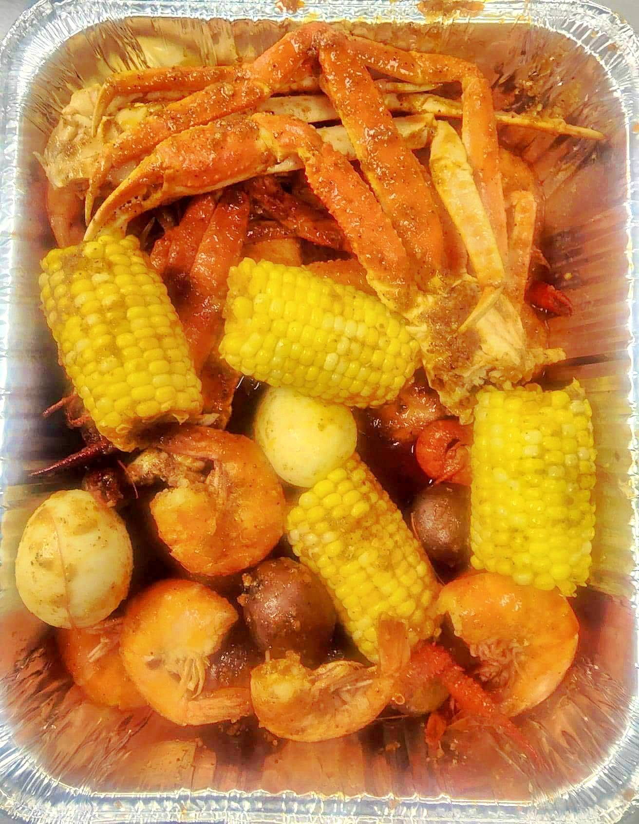 Seafood family meal