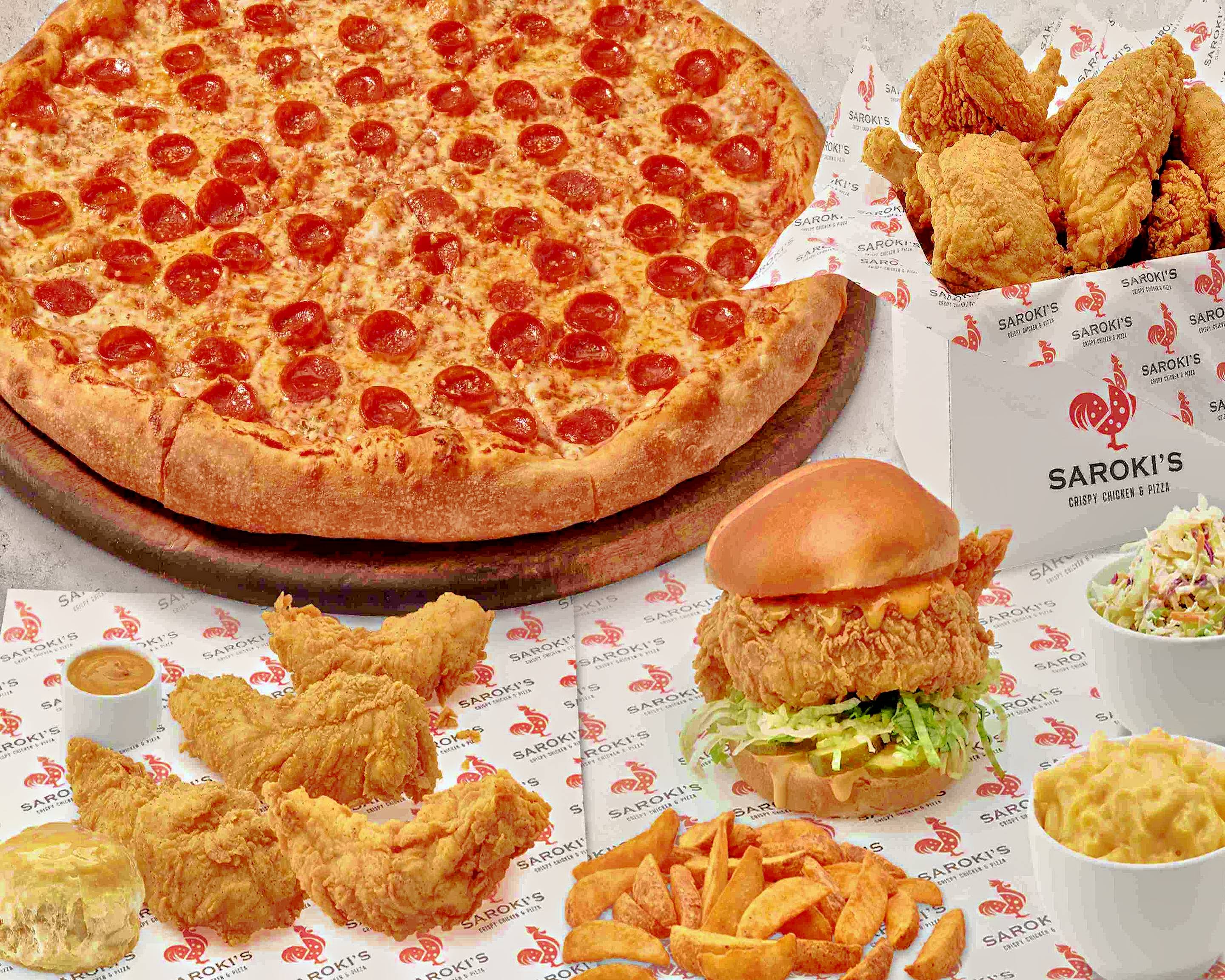 Saroki's Crispy Chicken & Pizza