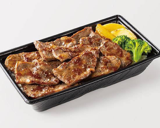 Ｗビーフカットステーキ重(肉2倍)