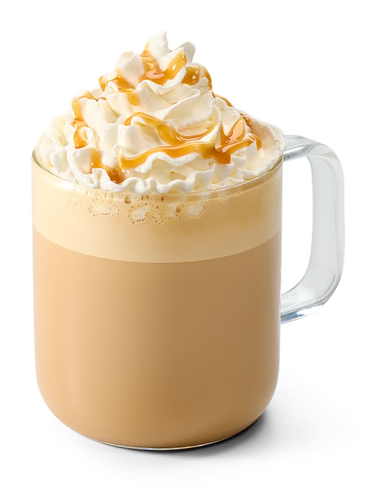 Salted Caramel Hot Latte