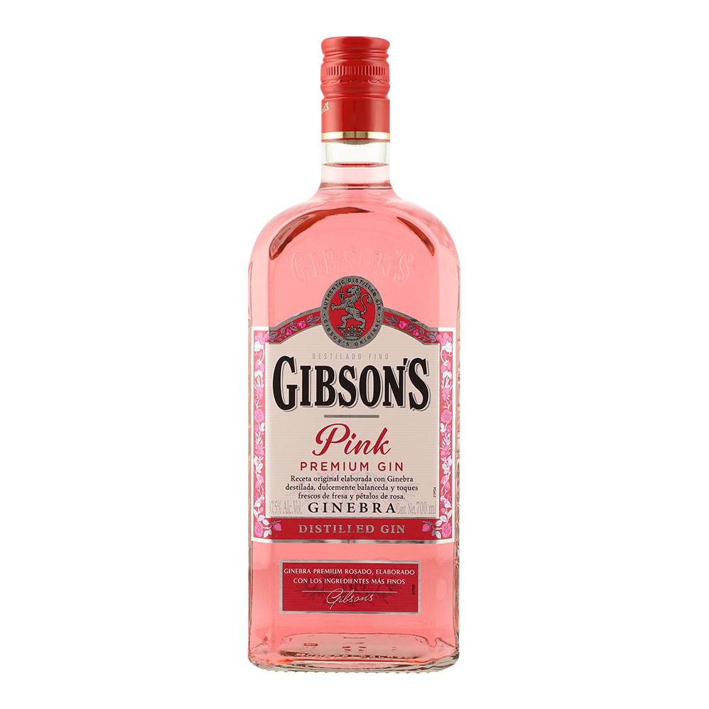 Gibson's ginebra rosada (700 ml)