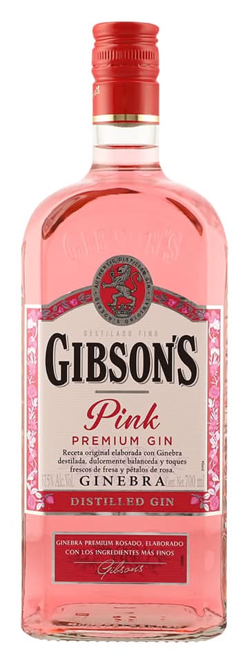 Gibson's · Ginebra pink premium gin (700 ml)