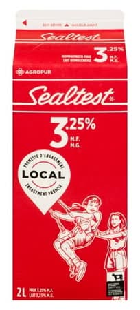 Sealtest Homogenized 3.25% Milk (2 L)