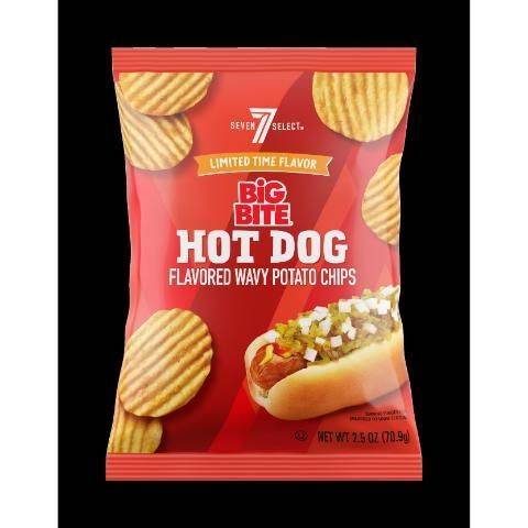 7 Select Big Bite Hot Dog Chips 2.5oz