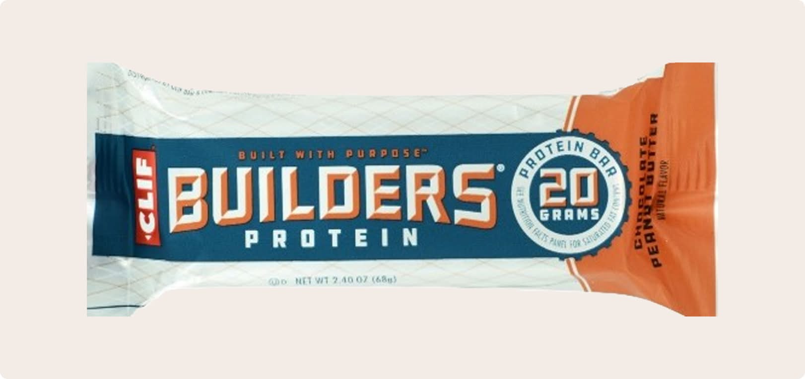 Clif Builders Bar Peanut Butter 2.4oz