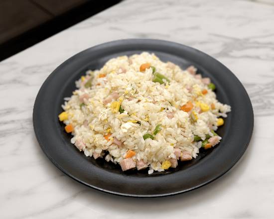 Ham and Egg Fried Rice (火腿蛋炒飯)