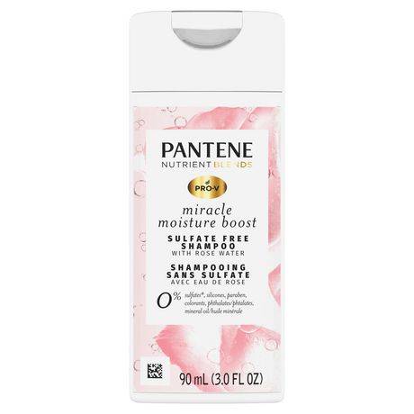 Pantene Nutrient Blends Miracle Moisture Boost Rosewater Shampoo (90 ml)