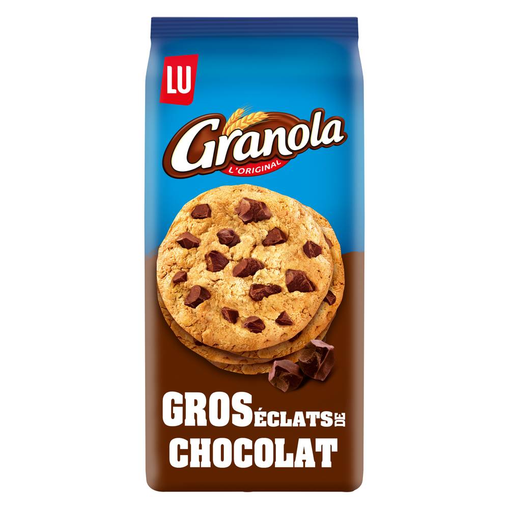 LU - Granola biscuits gros aux éclats de chocolat (184g)