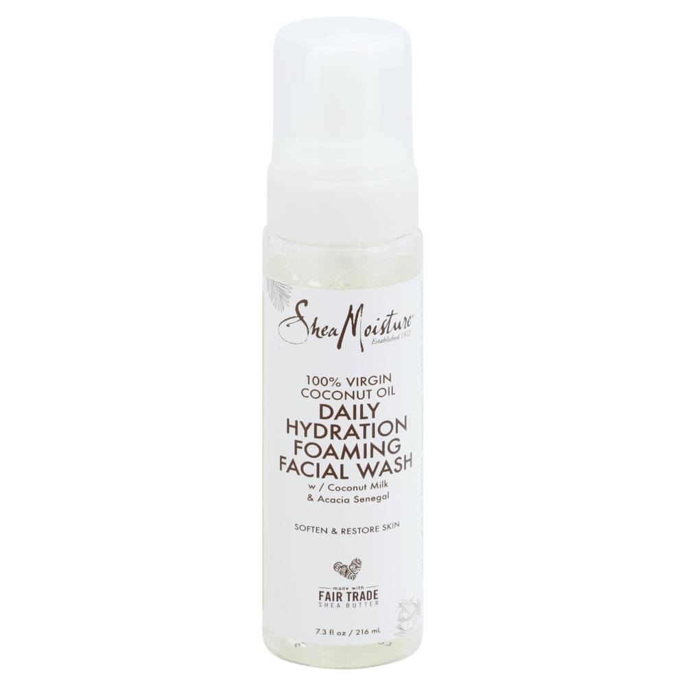 Shea Moisture Daily Hydration Foaming Facial Wash (7.3 fl oz)